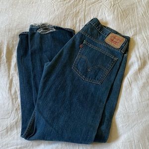 Levi’s 514 men’s jeans blue 36 32 slim straight